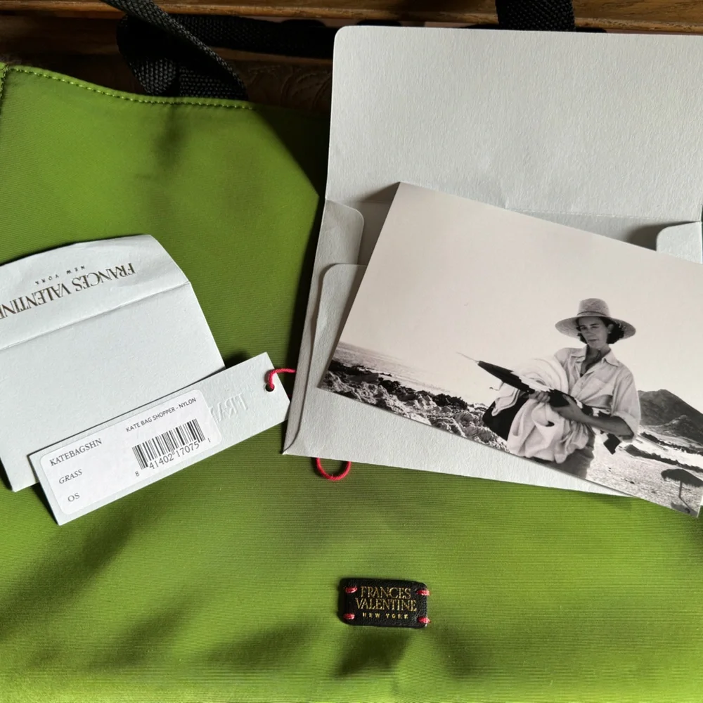 Frances Valentine Kate Spade Shopper Bag in Classic Katy Green - Picture 2 of 5